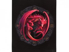 Tablou canvas Dragons of the Sabbats, Dragonul Lammas 19x25cm - Anne Stokes